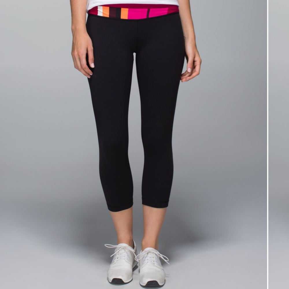 Lululemon Astro Wunder Under Crop Leggings 10 - Picture 3 of 16